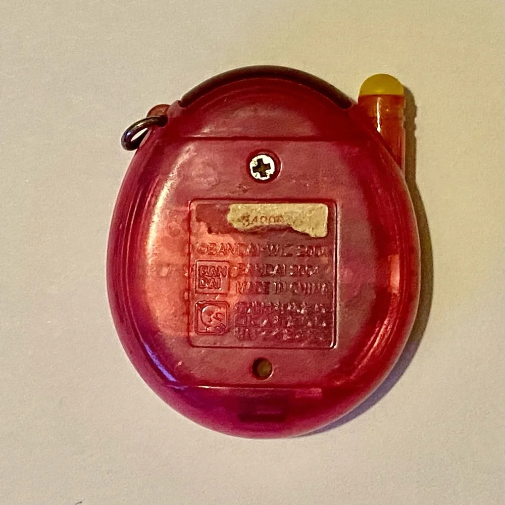 ✨ Tamagotchi Connection V3 2004 Original Japanese TGMC Pink Translucent Asian